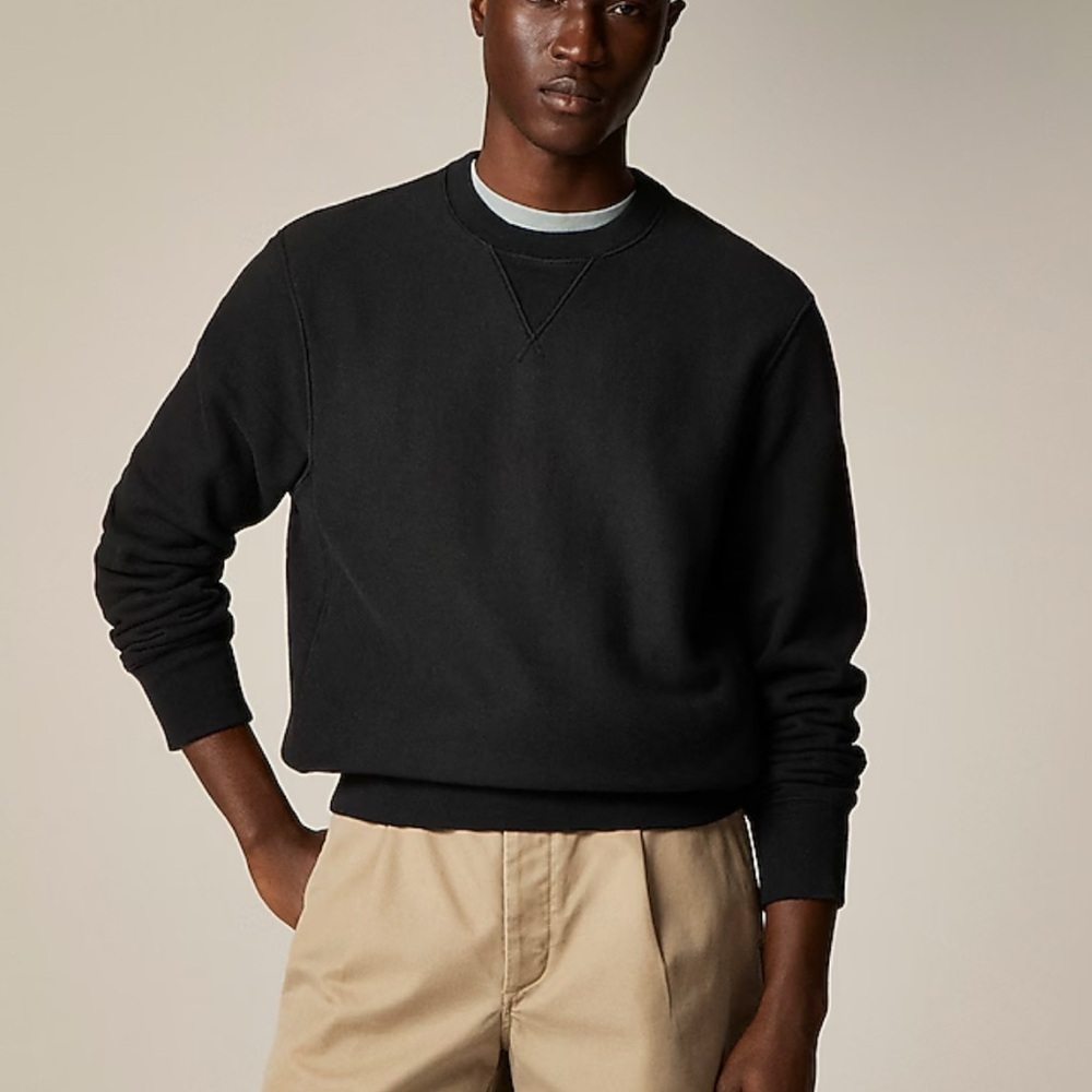J. Crew Heritage 14 oz. fleece sweatshirt